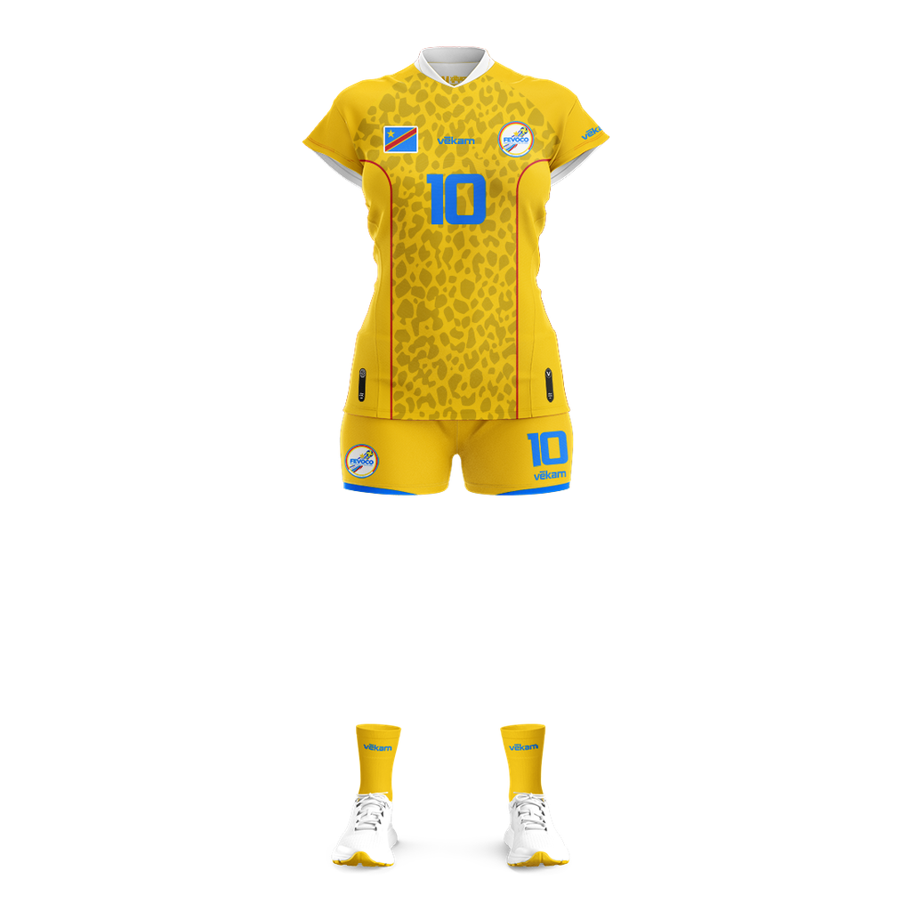 FEVOCO Kit de match F - Jaune