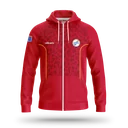 FEVOCO Veste de survêtement - Rouge