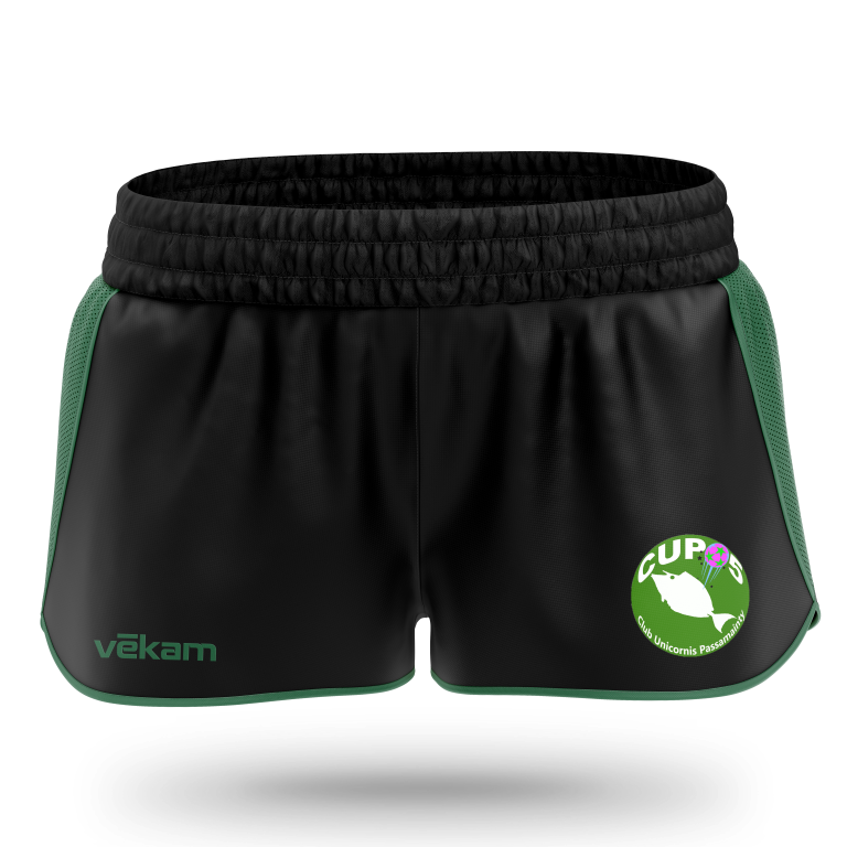 CLUB UNICORNIS PASSAMAINTY Short F - Black/Green