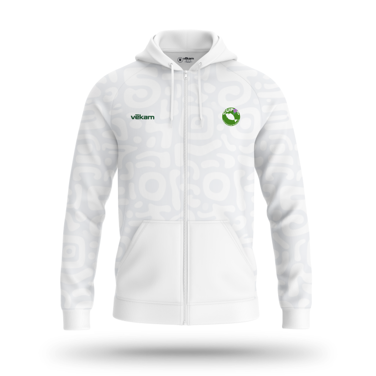 CLUB UNICORNIS PASSAMAINTY Veste de survêtement à capuche - White