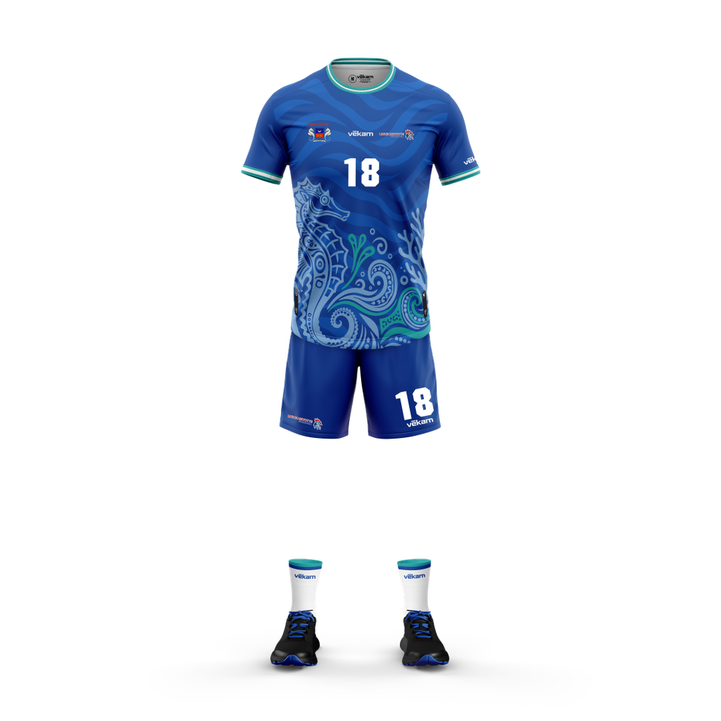 LIGUE MAYOTTE HB Kit de match H - Blue