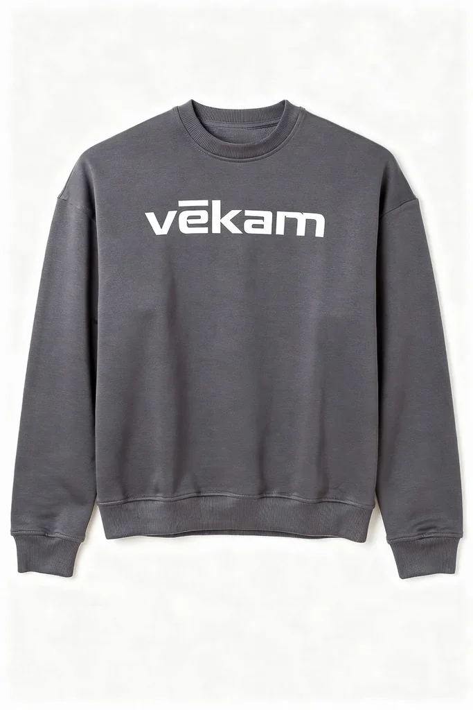 VEKAM C1 Sweatshirt Fitness - Grey