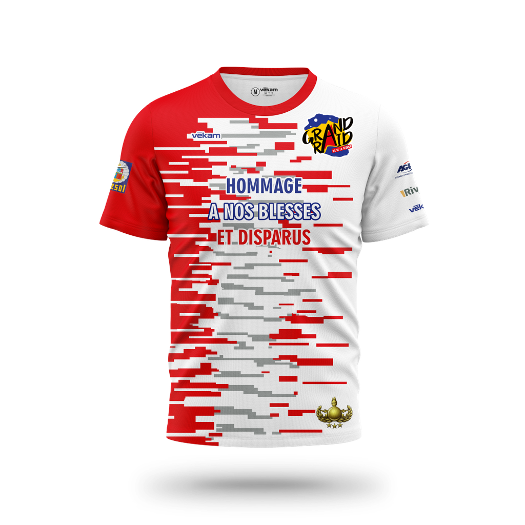 TEAM NEDEX T-SHIRT TRAIL H COMSUP DES FAZSOI - RED