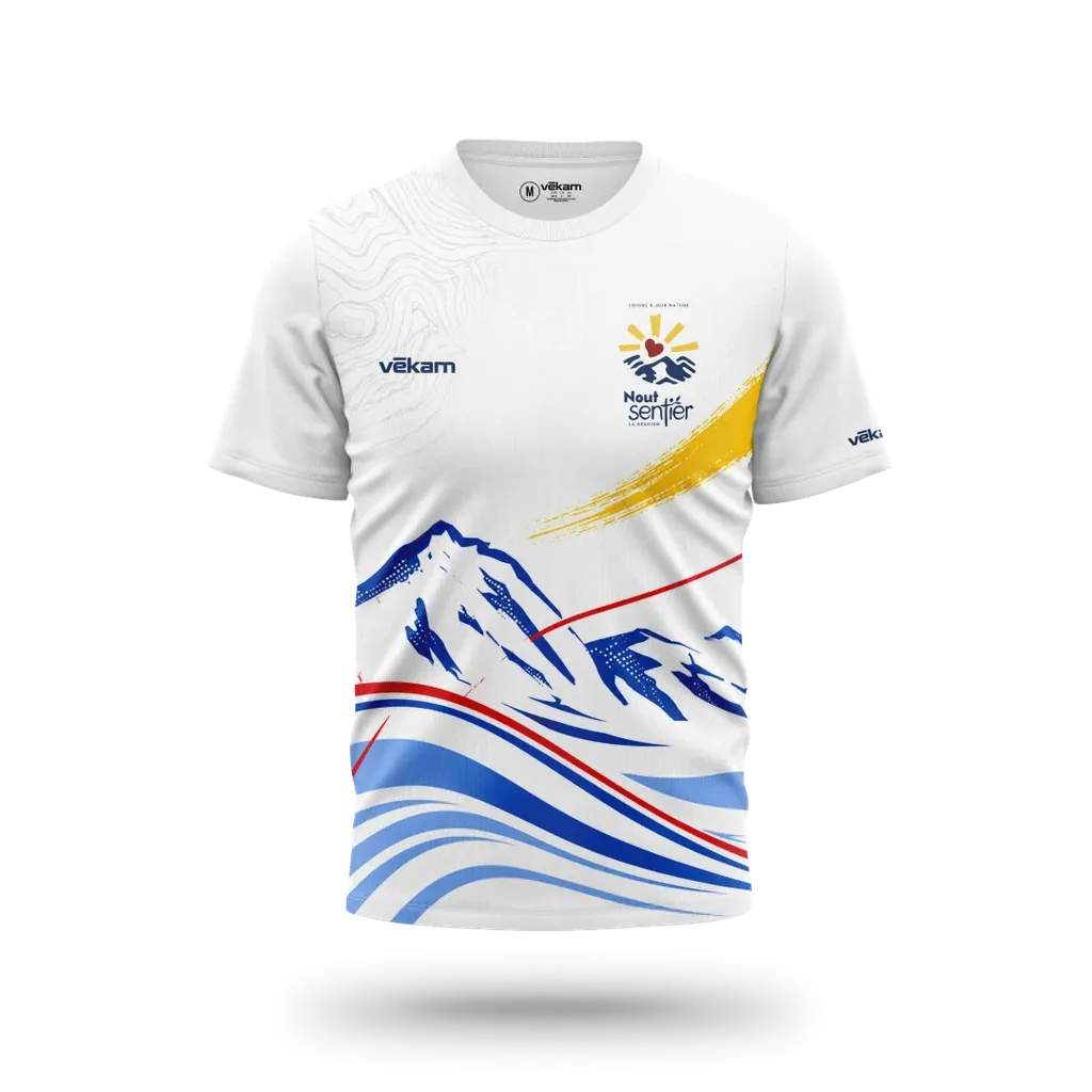 NOUT SENTIER T-SHIRT H - WHITE
