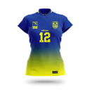 VBC SAINT-DENIS Maillot F - Bleu/Jaune