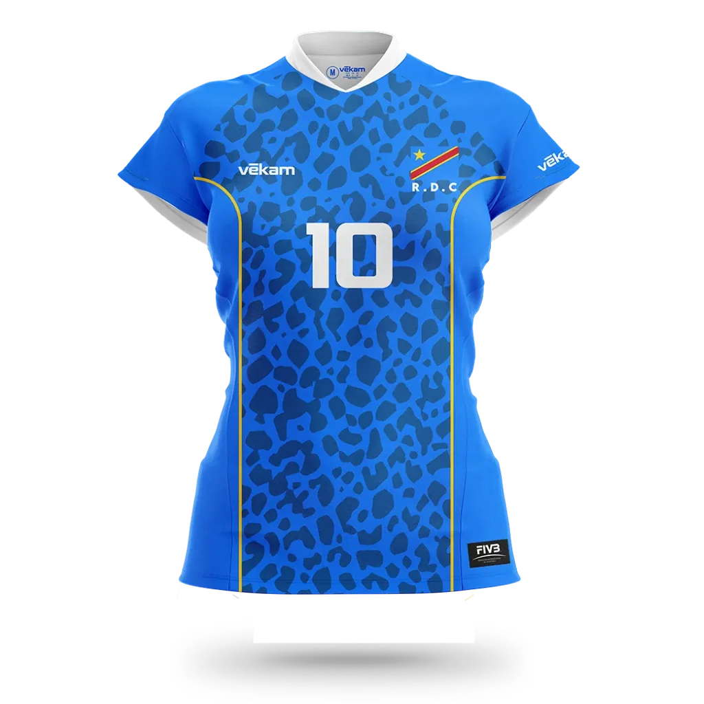 FEVOCO Maillot de match F - Bleu
