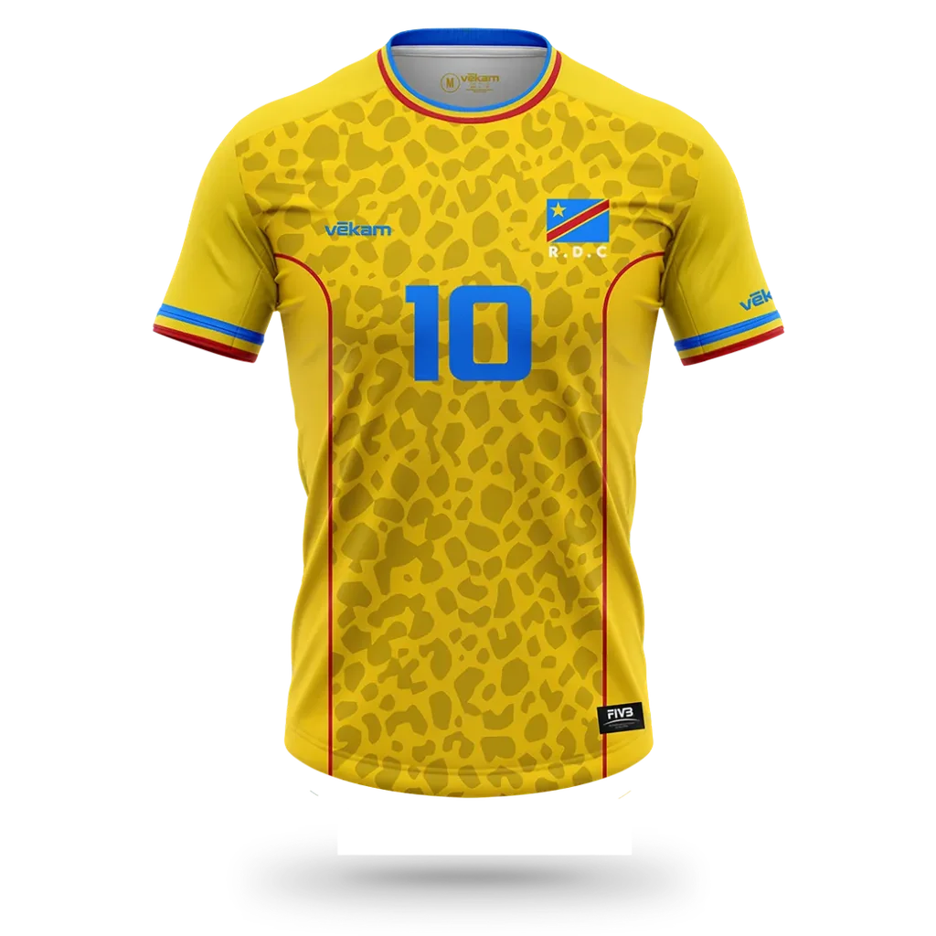 FEVOCO Maillot de match H - Jaune