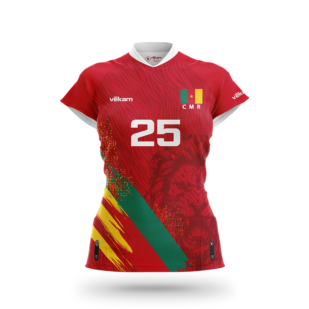 FECAVOLLEY Maillot de match F - Rouge