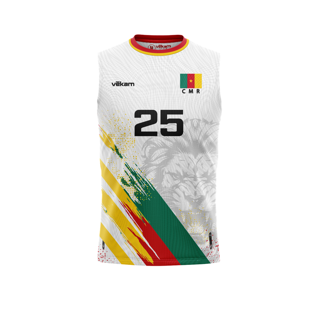 FECAVOLLEY Maillot de match H - Blanc