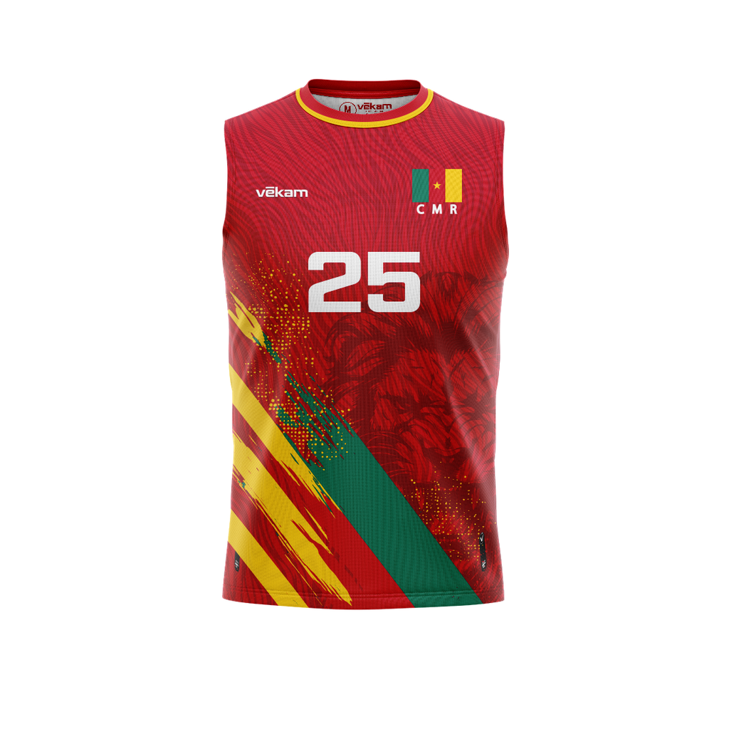 FECAVOLLEY Maillot de match H - Rouge