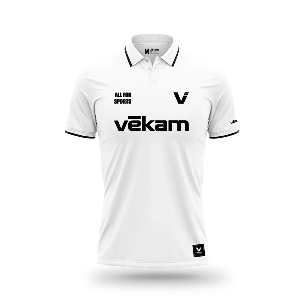 RETRO OVERSIZE POLO - PURE WHITE