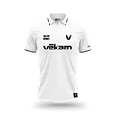 RETRO OVERSIZE POLO - PURE WHITE