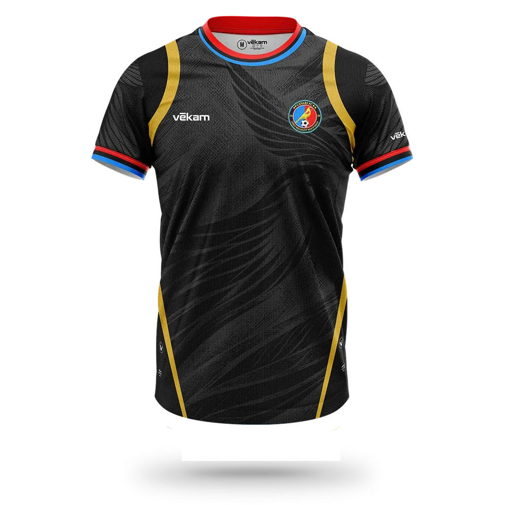 CANARI FC GAME JERSEY H - BLACK