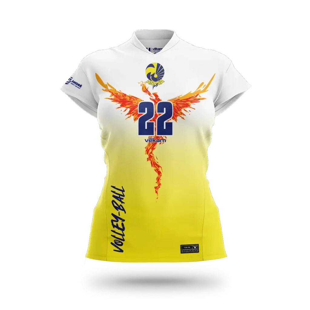 ASVSA GAME JERSEY F - YELLOW