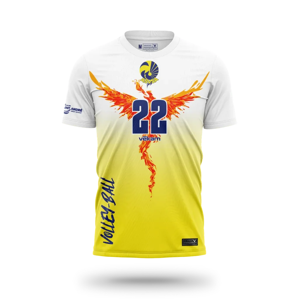 ASVSA GAME JERSEY H - YELLOW