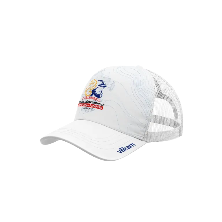SAPEURS-POMPIERS DE MAYOTTE TRUCKER CAP - WHITE