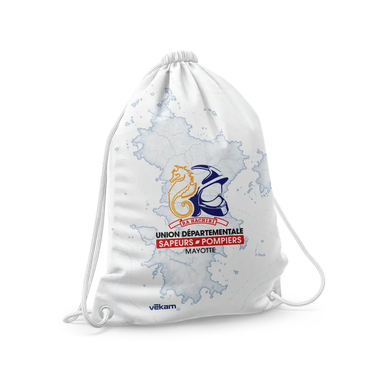 SAPEURS-POMPIERS DE MAYOTTE SHOE BAG - WHITE
