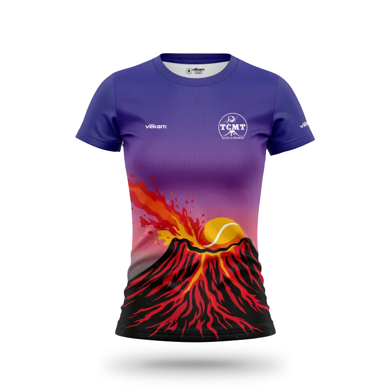 TCMT T-SHIRT F - PURPLE