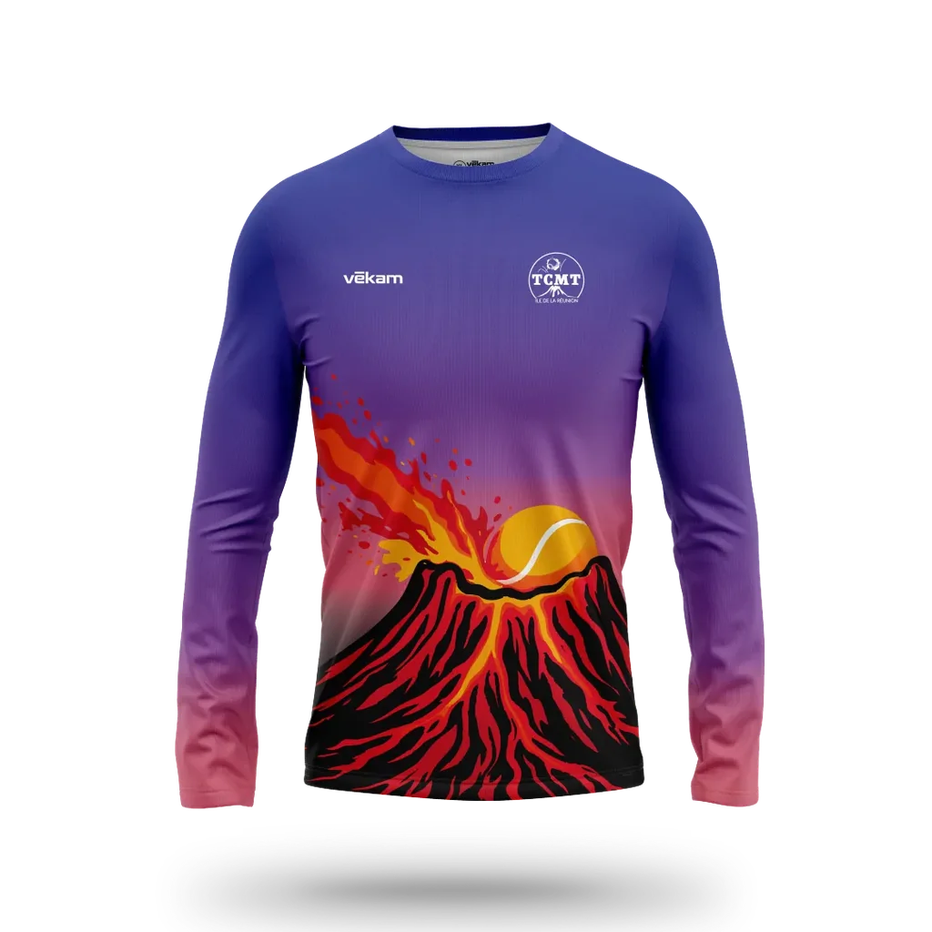 TCMT T-SHIRT ML H - PURPLE