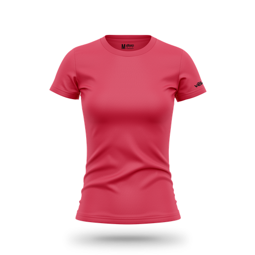 BASIC T-shirt 01 F - Crimson