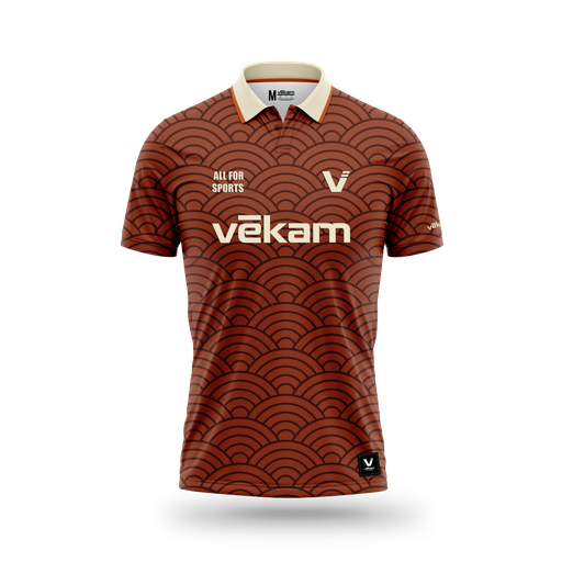RETRO OVERSIZE POLO - TERRA