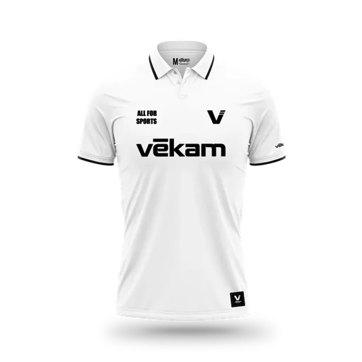 RETRO OVERSIZE POLO - PURE WHITE