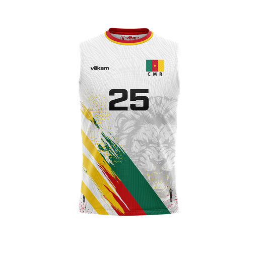 FECAVOLLEY Maillot de match H - Blanc