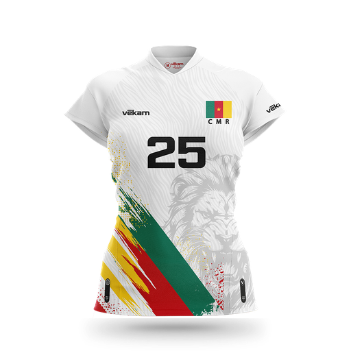 FECAVOLLEY Maillot de match F - Blanc