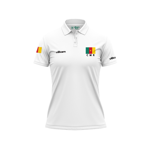 FECAVOLLEY Polo F - Blanc