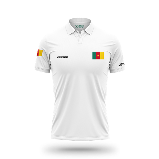 FECAVOLLEY Polo H - Blanc