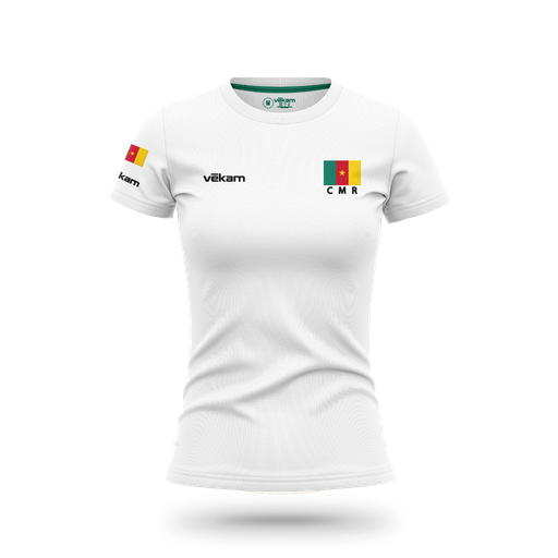 FECAVOLLEY T-shirt F - Blanc