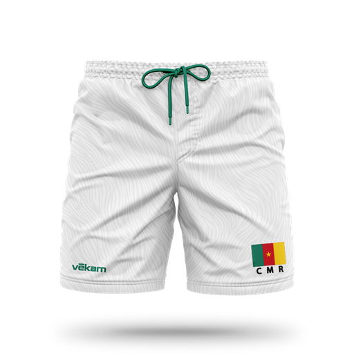 FECAVOLLEY Short H - Blanc