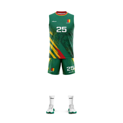 FECAVOLLEY Kit de match H - Vert
