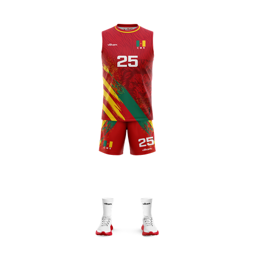FECAVOLLEY Kit de match H - Rouge