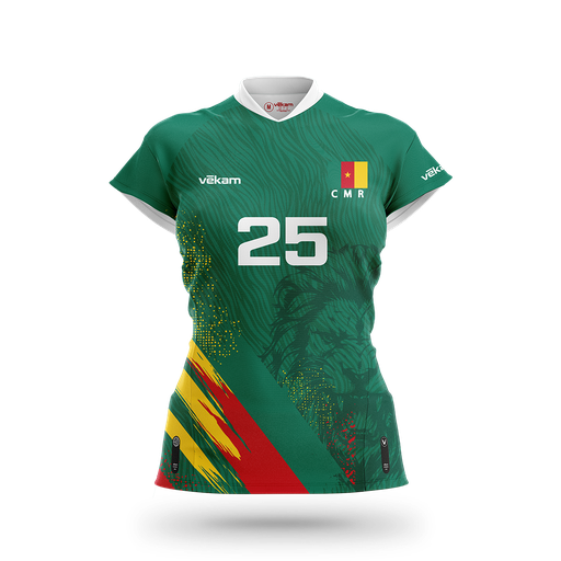 FECAVOLLEY Maillot de match F - Vert