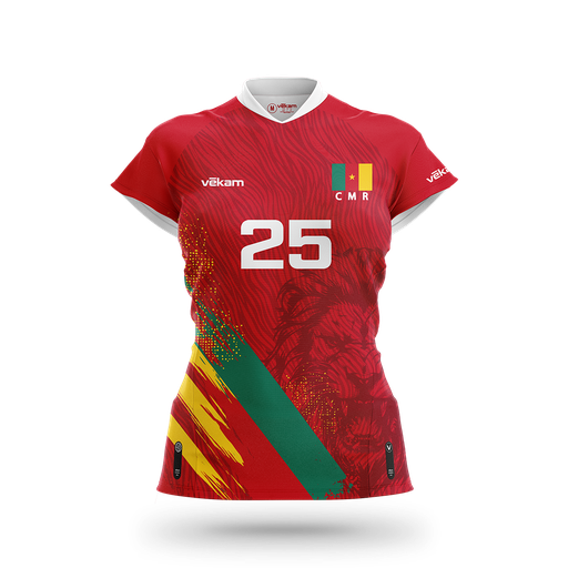 FECAVOLLEY Maillot de match F - Rouge