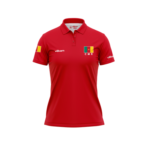 FECAVOLLEY Polo F - Rouge