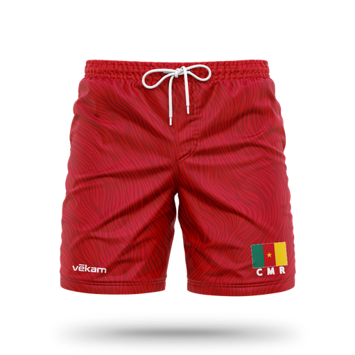 FECAVOLLEY Short H - Rouge