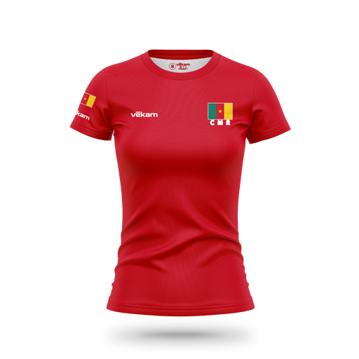 FECAVOLLEY T-shirt F - Rouge