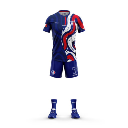 EDF MILITAIRE Kit de match H - Bleu