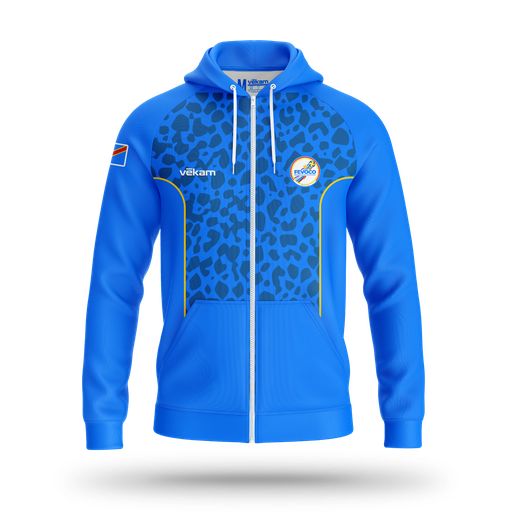 FEVOCO Veste de survêtement - Bleu