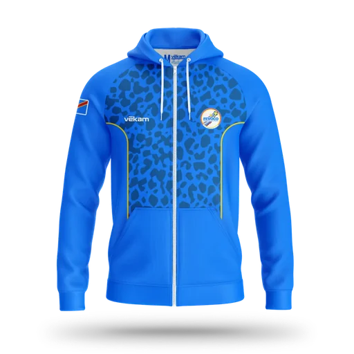 FEVOCO Veste de survêtement - Bleu