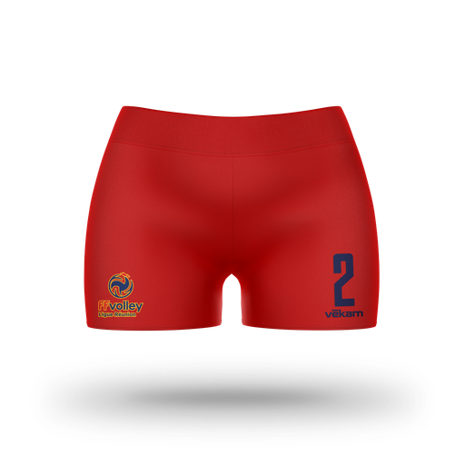 LRVB 26 BEACH Short F - Rouge