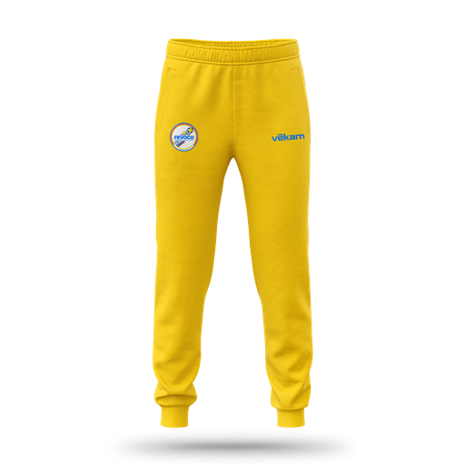 FEVOCO Bas de survêtement - Jaune