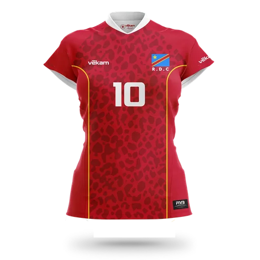 FEVOCO Maillot de match F - Rouge