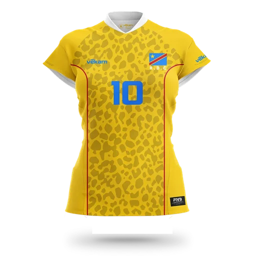 FEVOCO Maillot de match F - Jaune