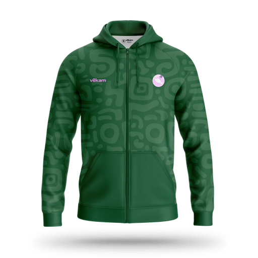 CLUB UNICORNIS PASSAMAINTY Veste de survêtement à capuche - Green