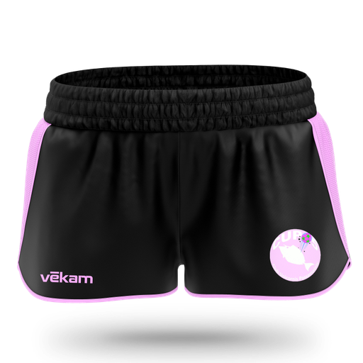 CLUB UNICORNIS PASSAMAINTY Short F - Black/Pink