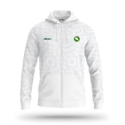 CLUB UNICORNIS PASSAMAINTY Veste de survêtement à capuche - White