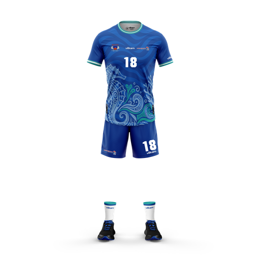 LIGUE MAYOTTE HB Kit de match H - Blue
